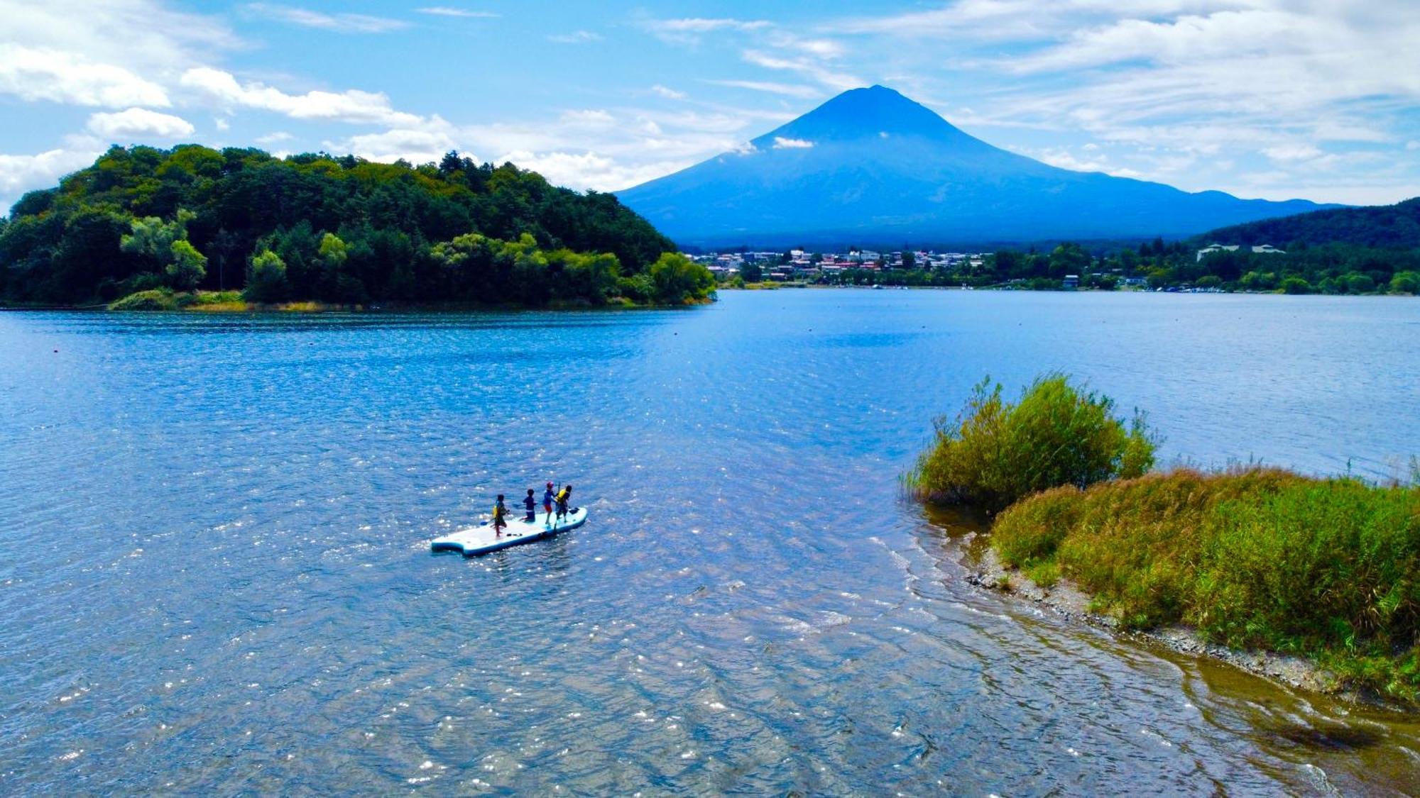 富士河口湖 Fuji Dome Glamping酒店 外观 照片